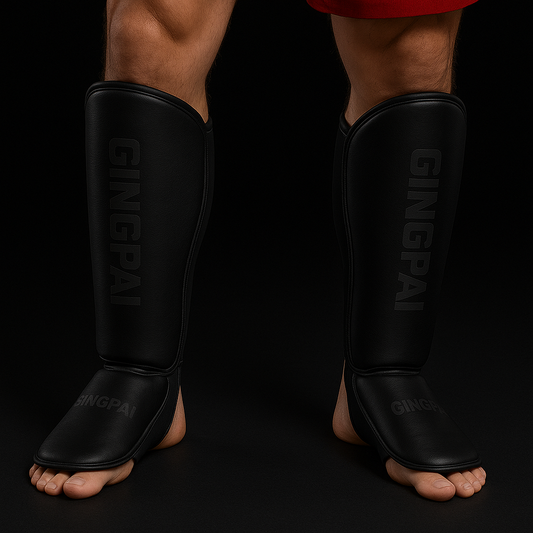 Protège-tibia boxe pour homme GINGPAI